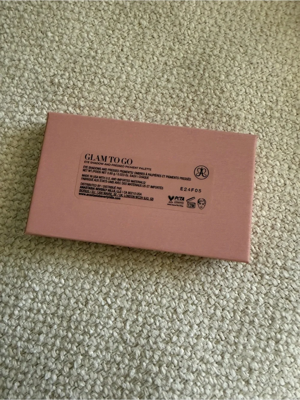 Anastasia Beverly Hills Glam To Go Eyeshadow Palette NIB